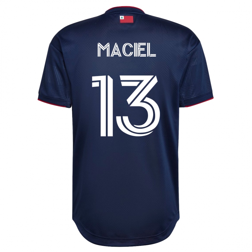 Hombre Camiseta Maciel #13 Armada 1ª Equipación 2023/24 La Camisa Chile