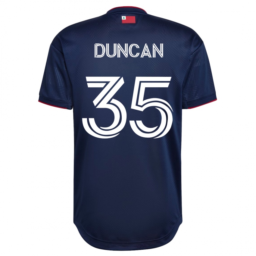 Hombre Camiseta Nakye Greenidge-Duncan #35 Armada 1ª Equipación 2023/24 La Camisa Chile