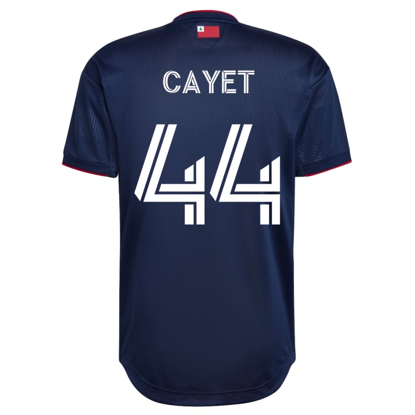 Hombre Camiseta Pierre Cayet #44 Armada 1ª Equipación 2023/24 La Camisa Chile