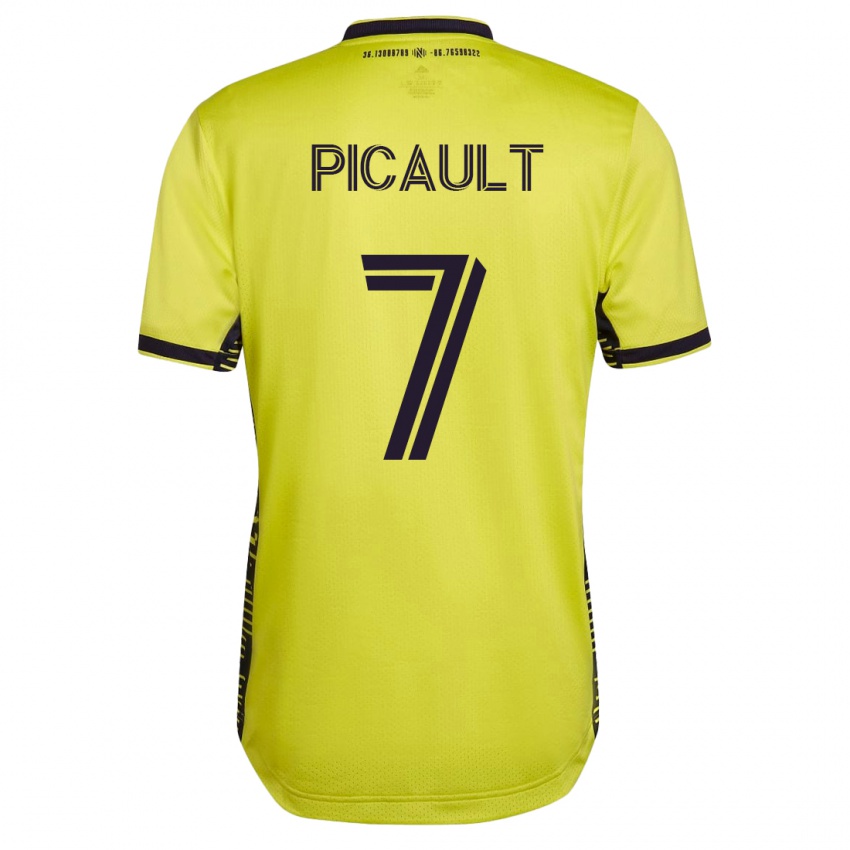 Hombre Camiseta Fafà Picault #7 Amarillo 1ª Equipación 2023/24 La Camisa Chile