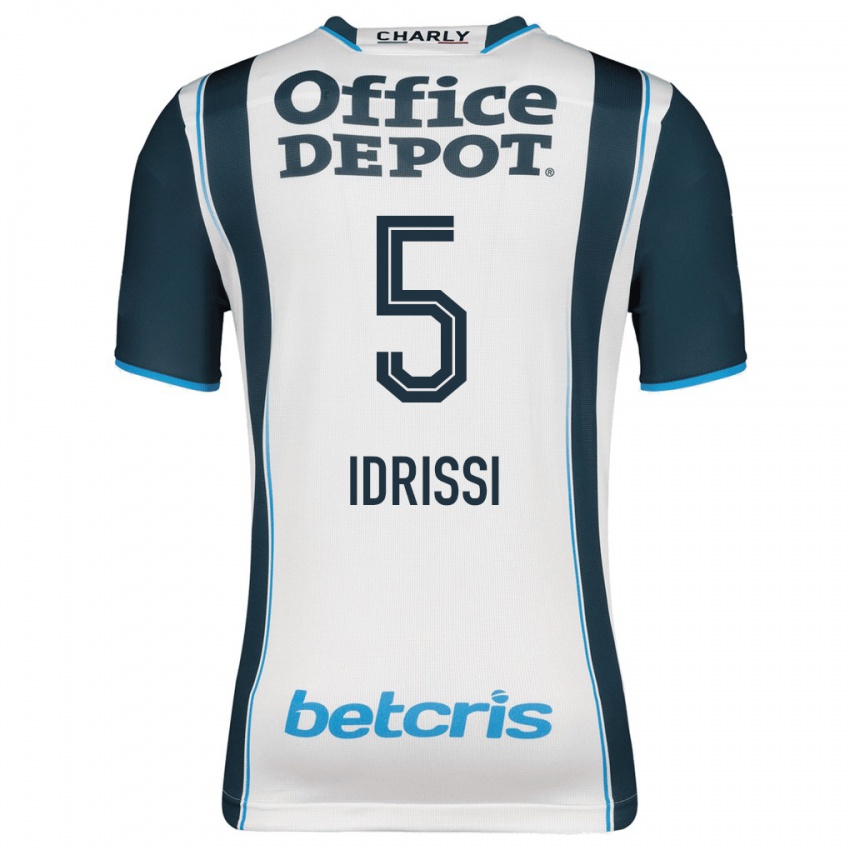 Hombre Camiseta Oussama Idrissi #5 Armada 1ª Equipación 2023/24 La Camisa Chile