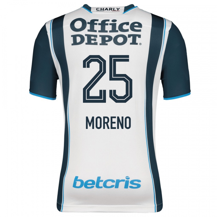 Hombre Camiseta Carlos Moreno #25 Armada 1ª Equipación 2023/24 La Camisa Chile