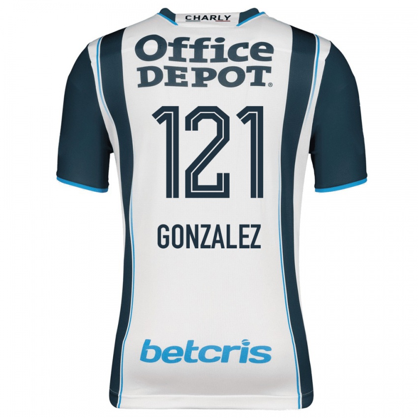 Hombre Camiseta Cristian González #121 Armada 1ª Equipación 2023/24 La Camisa Chile