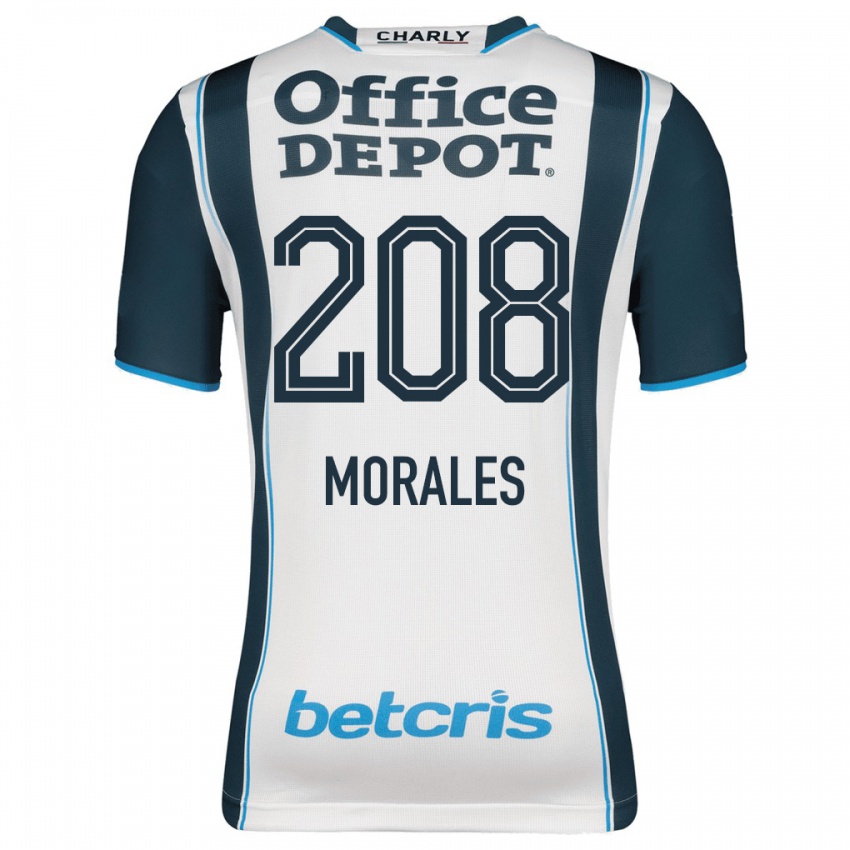 Hombre Camiseta Erik Morales #208 Armada 1ª Equipación 2023/24 La Camisa Chile