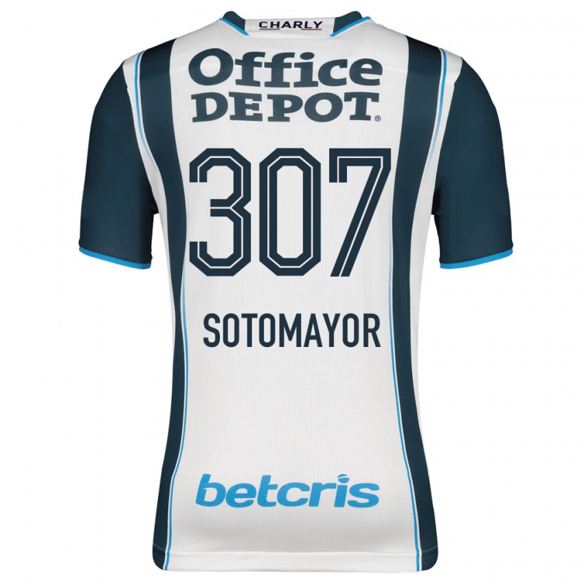 Hombre Camiseta Jacob Sotomayor #307 Armada 1ª Equipación 2023/24 La Camisa Chile