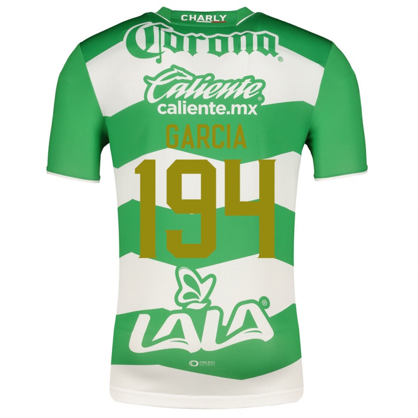 Hombre Camiseta Anthony García #194 Verde 1ª Equipación 2023/24 La Camisa Chile