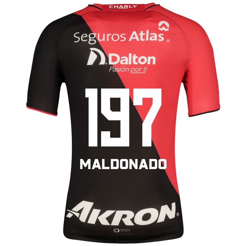 Hombre Camiseta Leonardo Pérez Maldonado #197 Negro 1ª Equipación 2023/24 La Camisa Chile