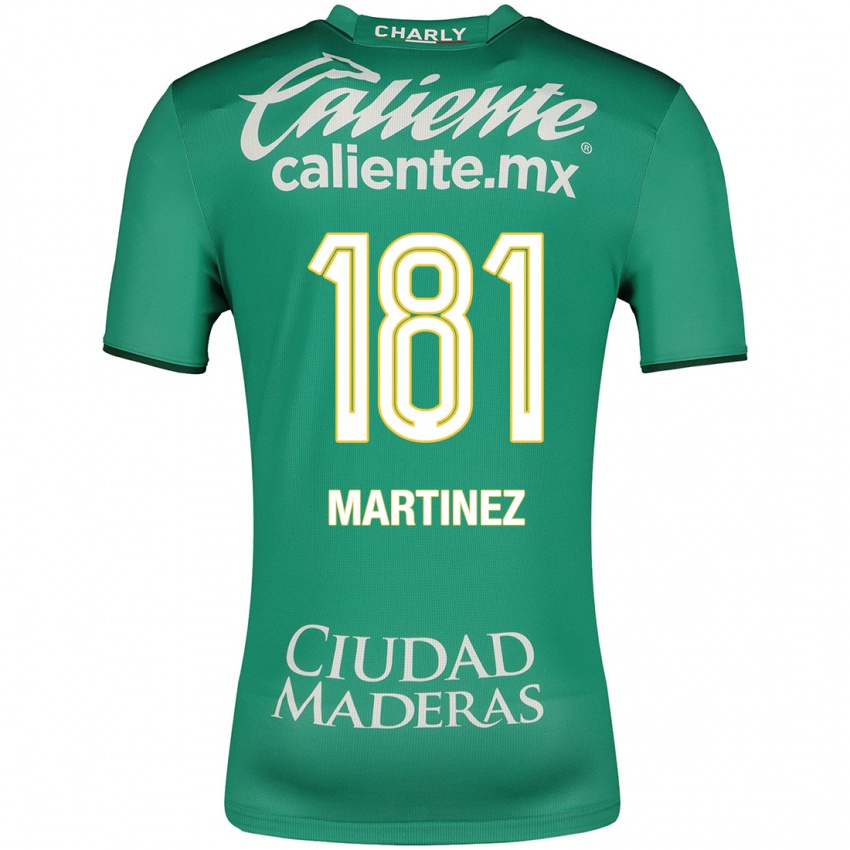 Hombre Camiseta Irving Martínez #181 Verde 1ª Equipación 2023/24 La Camisa Chile