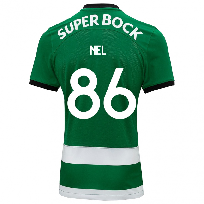 Hombre Camiseta Rafael Nel #86 Verde 1ª Equipación 2023/24 La Camisa Chile