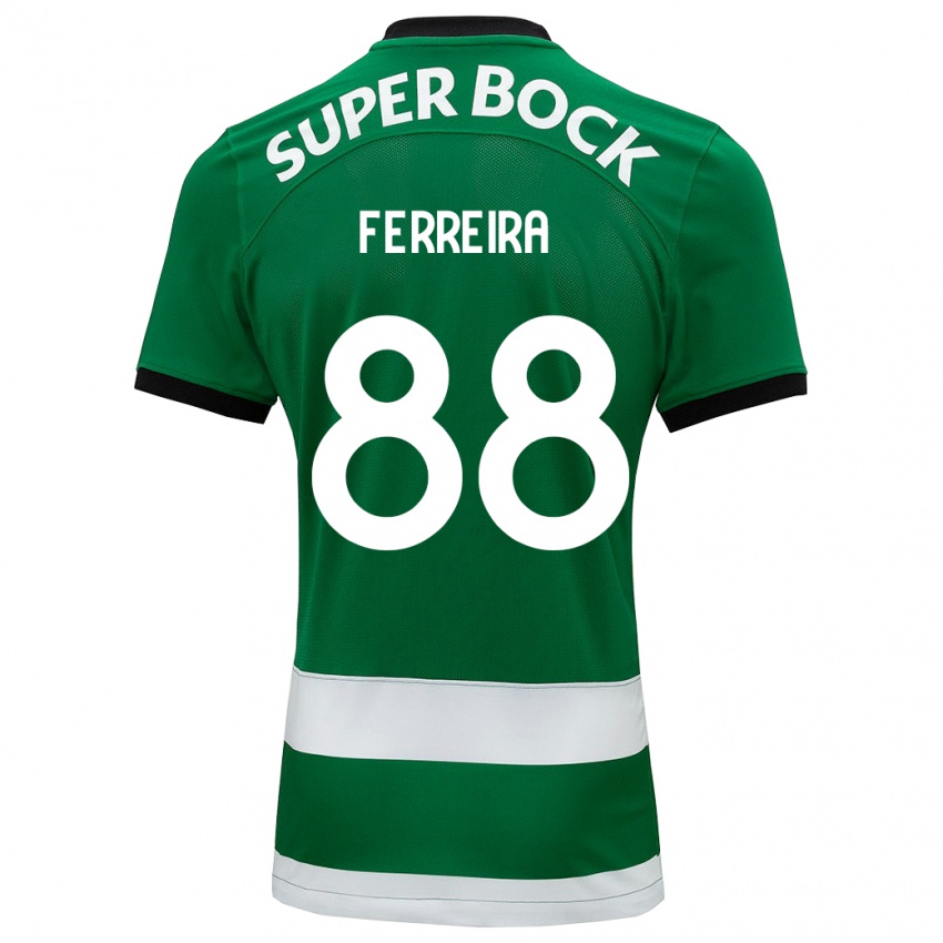 Hombre Camiseta Tiago Ferreira #88 Verde 1ª Equipación 2023/24 La Camisa Chile