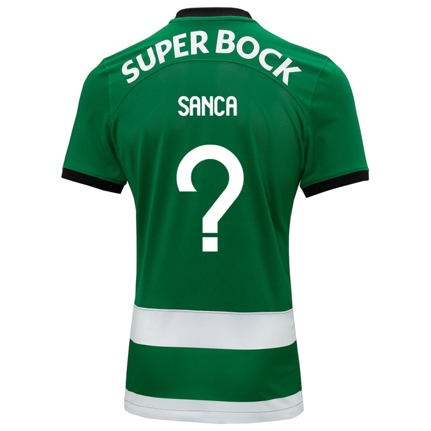 Hombre Camiseta Pedro Sanca #0 Verde 1ª Equipación 2023/24 La Camisa Chile