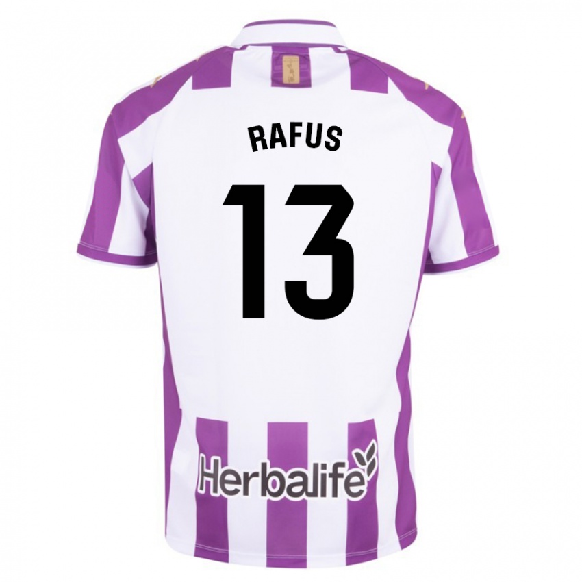 Hombre Camiseta Arnau Rafus #13 Morado 1ª Equipación 2023/24 La Camisa Chile