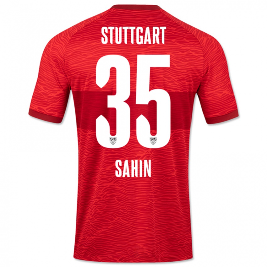 Hombre Camiseta Mehmet Sahin #35 Rojo 2ª Equipación 2023/24 La Camisa Chile