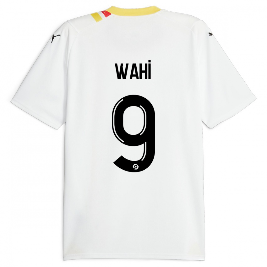 Hombre Camiseta Elye Wahi #9 Negro 2ª Equipación 2023/24 La Camisa Chile