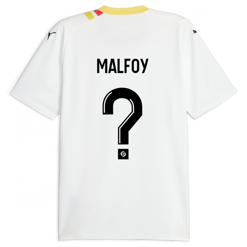 Hombre Camiseta Lucas Malfoy #0 Negro 2ª Equipación 2023/24 La Camisa Chile