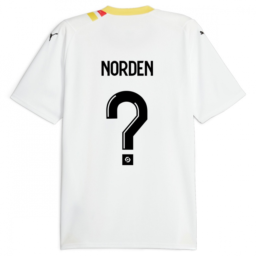 Hombre Camiseta Doreen Norden #0 Negro 2ª Equipación 2023/24 La Camisa Chile