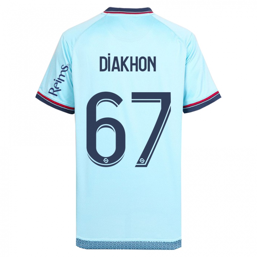 Hombre Camiseta Mamadou Diakhon #67 Cielo Azul 2ª Equipación 2023/24 La Camisa Chile