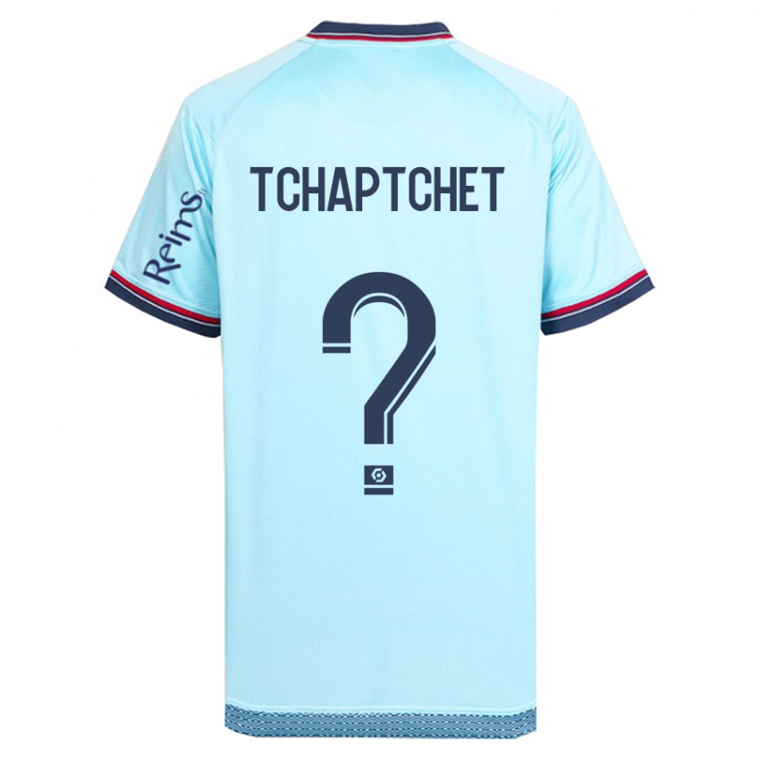 Hombre Camiseta Arthur Tchaptchet #0 Cielo Azul 2ª Equipación 2023/24 La Camisa Chile