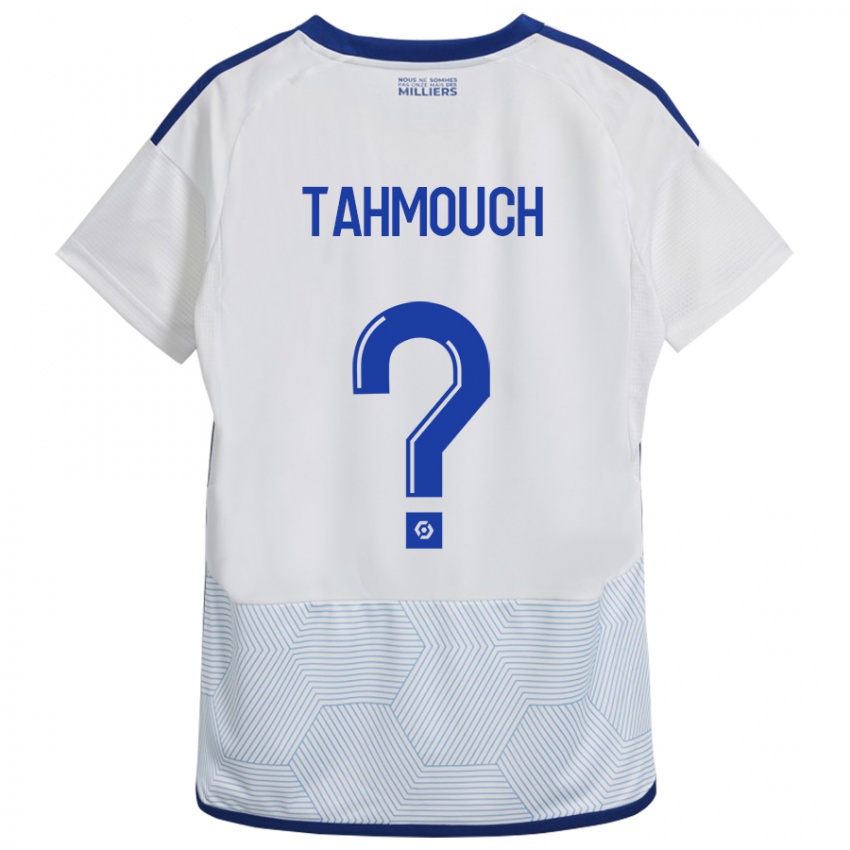 Hombre Camiseta Mathieu Tahmouch #0 Blanco 2ª Equipación 2023/24 La Camisa Chile