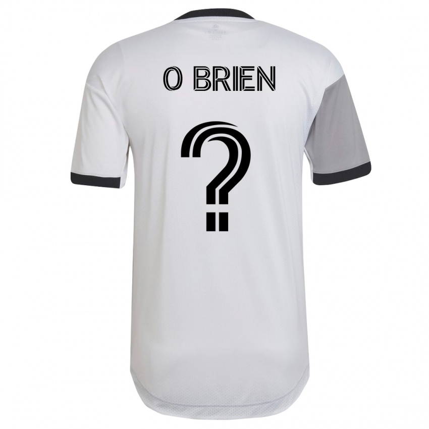 Hombre Camiseta Alexander O'brien #0 Blanco 2ª Equipación 2023/24 La Camisa Chile