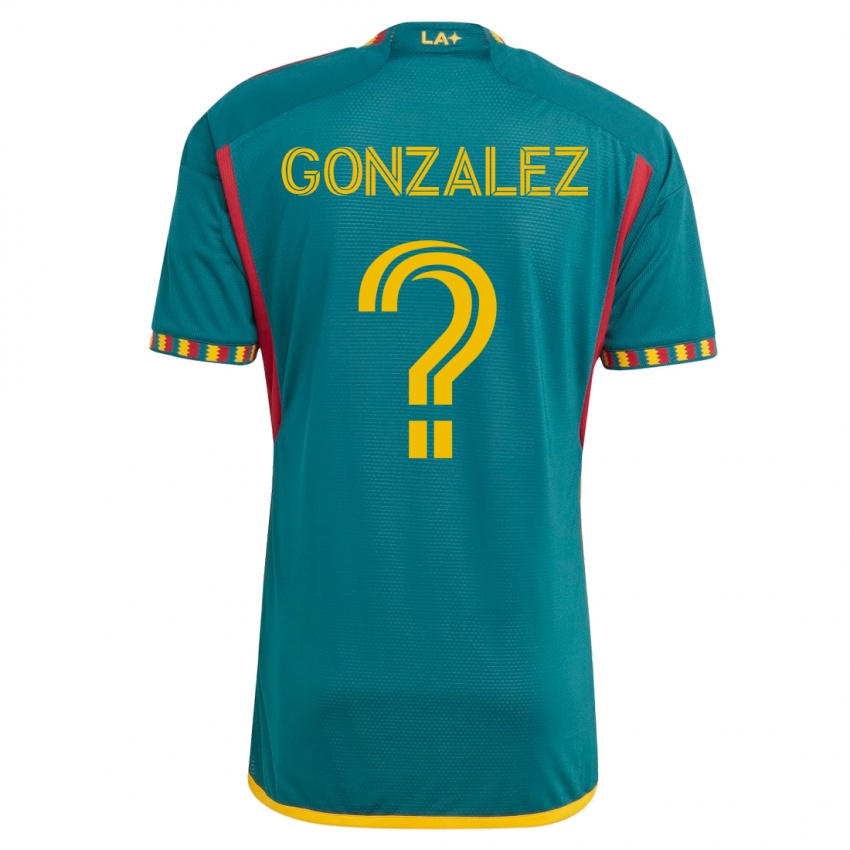 Hombre Camiseta Gustavo Gonzalez #0 Verde 2ª Equipación 2023/24 La Camisa Chile