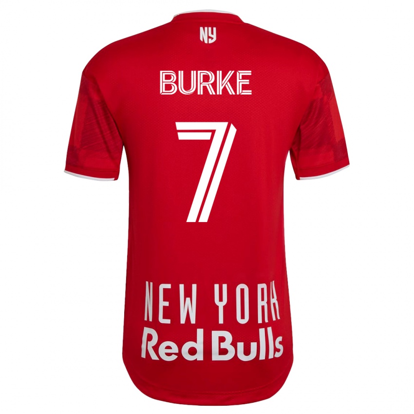 Hombre Camiseta Cory Burke #7 Beige-Dorado 2ª Equipación 2023/24 La Camisa Chile