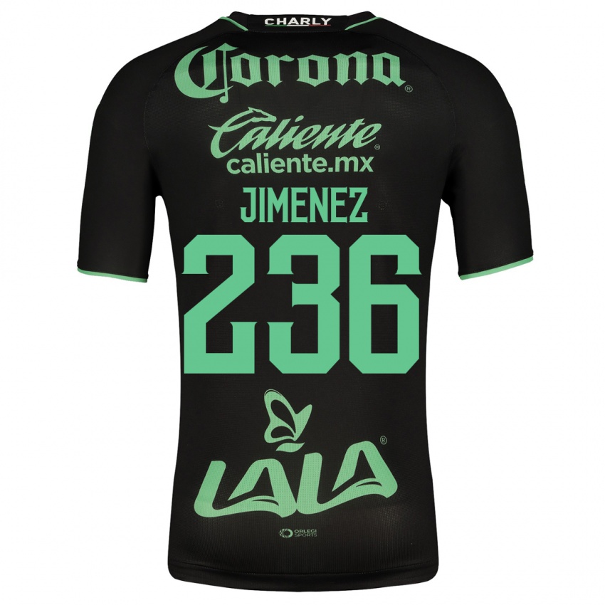 Hombre Camiseta Tahiel Jiménez #236 Negro 2ª Equipación 2023/24 La Camisa Chile