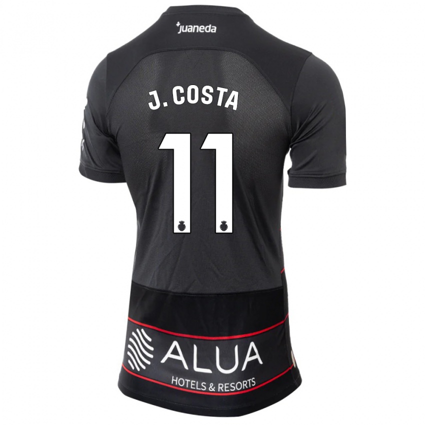Hombre Camiseta Jaume Costa #11 Negro 2ª Equipación 2023/24 La Camisa Chile