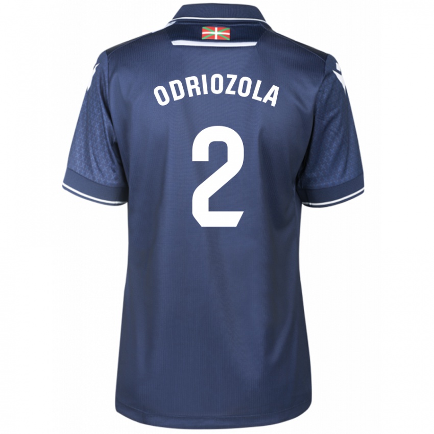 Hombre Camiseta Alvaro Odriozola #2 Armada 2ª Equipación 2023/24 La Camisa Chile