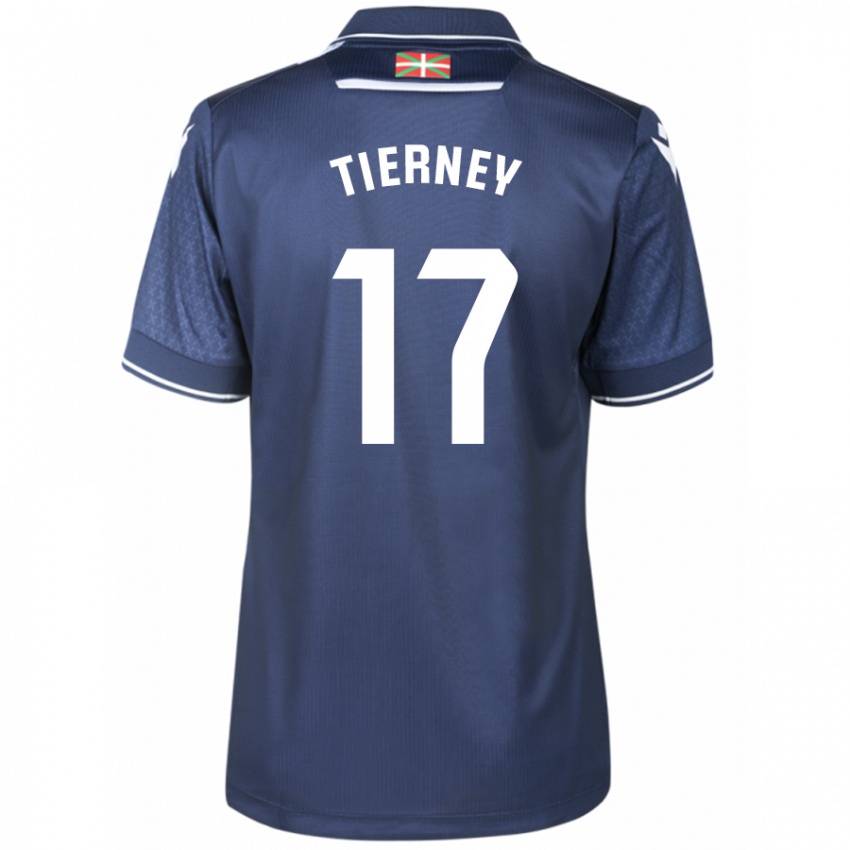Hombre Camiseta Kieran Tierney #17 Armada 2ª Equipación 2023/24 La Camisa Chile