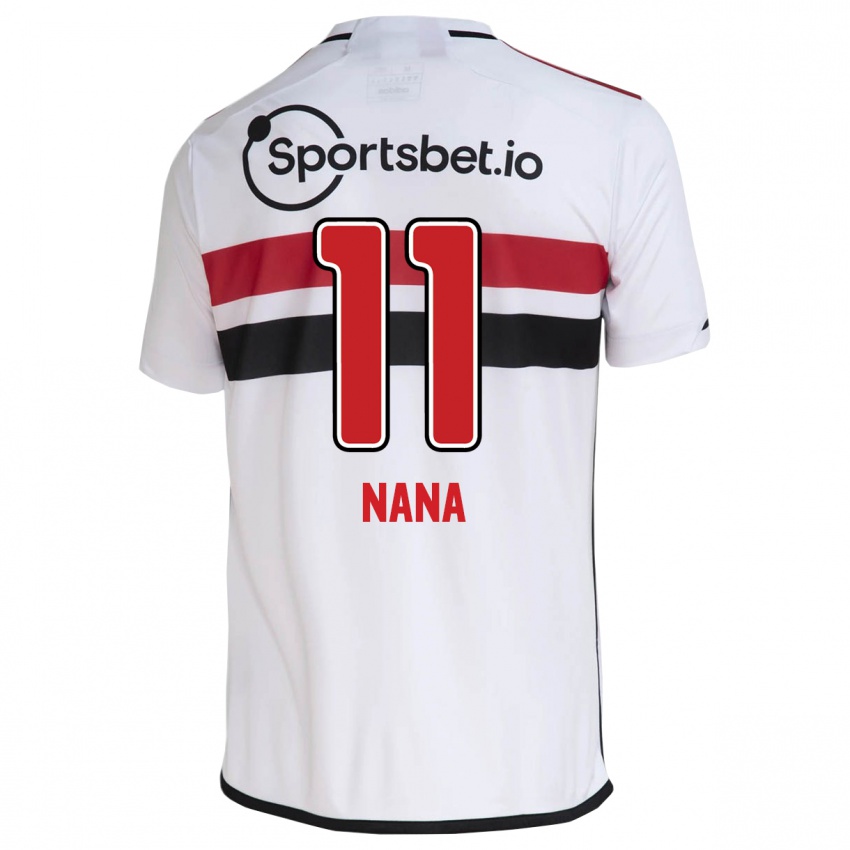 Mujer Camiseta Nana #11 Blanco 1ª Equipación 2023/24 La Camisa Chile