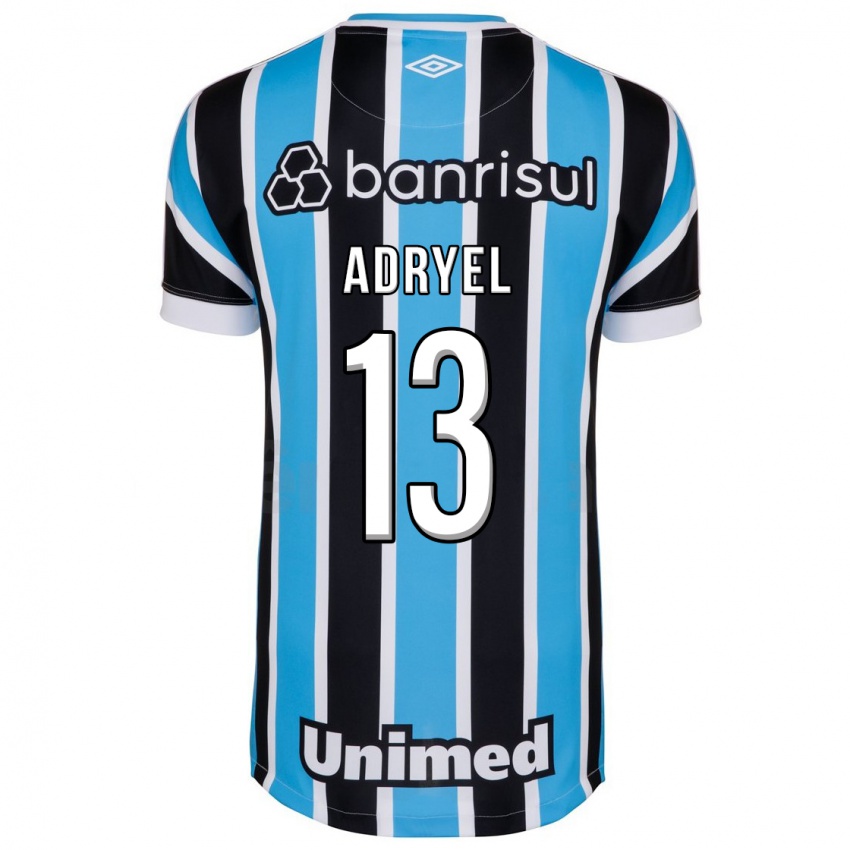 Mujer Camiseta Adryel #13 Azul 1ª Equipación 2023/24 La Camisa Chile