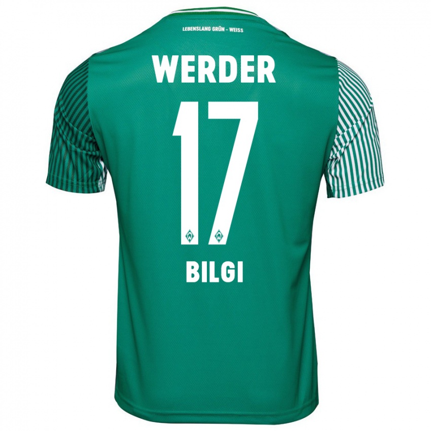 Mujer Camiseta Süleyman Bilgi #17 Verde 1ª Equipación 2023/24 La Camisa Chile