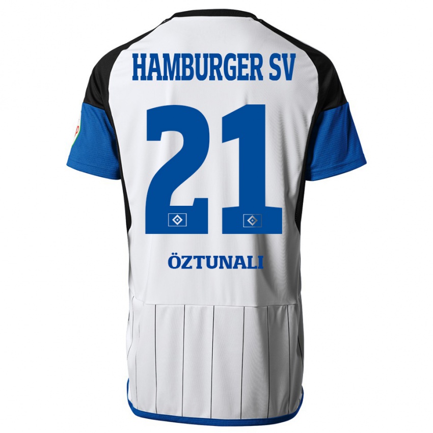 Mujer Camiseta Levin Öztunali #21 Blanco 1ª Equipación 2023/24 La Camisa Chile