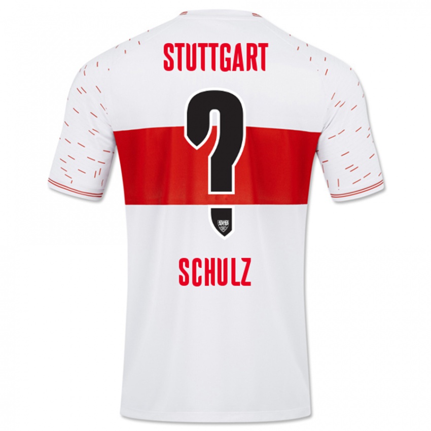 Mujer Camiseta Tim Schulz #0 Blanco 1ª Equipación 2023/24 La Camisa Chile