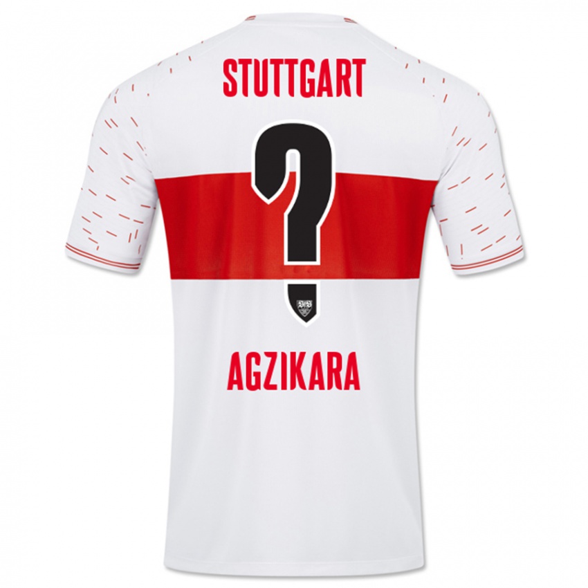 Mujer Camiseta Emirhan Ağzıkara #0 Blanco 1ª Equipación 2023/24 La Camisa Chile