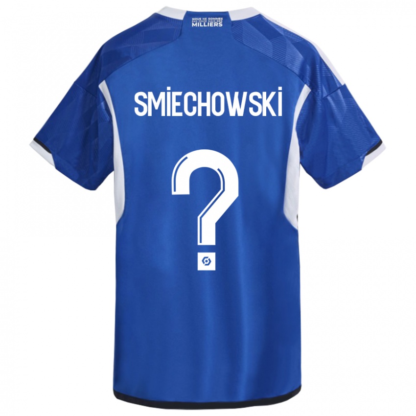 Mujer Camiseta Artur Smiechowski #0 Azul 1ª Equipación 2023/24 La Camisa Chile