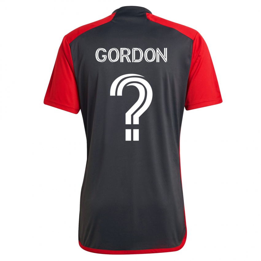 Mujer Camiseta Joshua Gordon #0 Gris 1ª Equipación 2023/24 La Camisa Chile