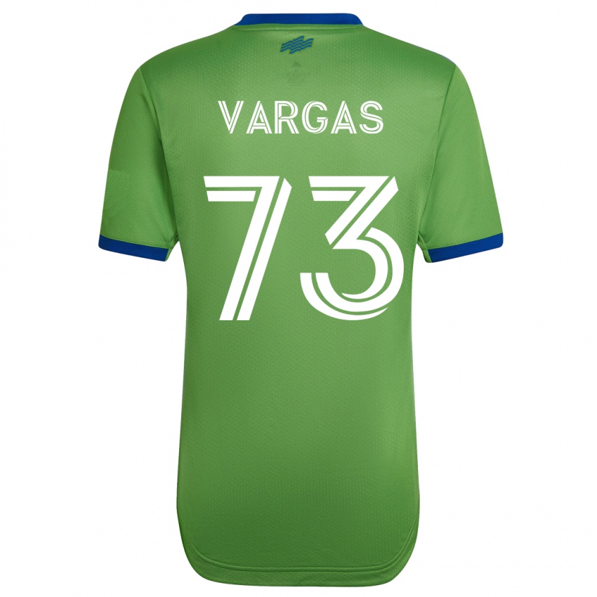 Mujer Camiseta Obed Vargas #73 Verde 1ª Equipación 2023/24 La Camisa Chile