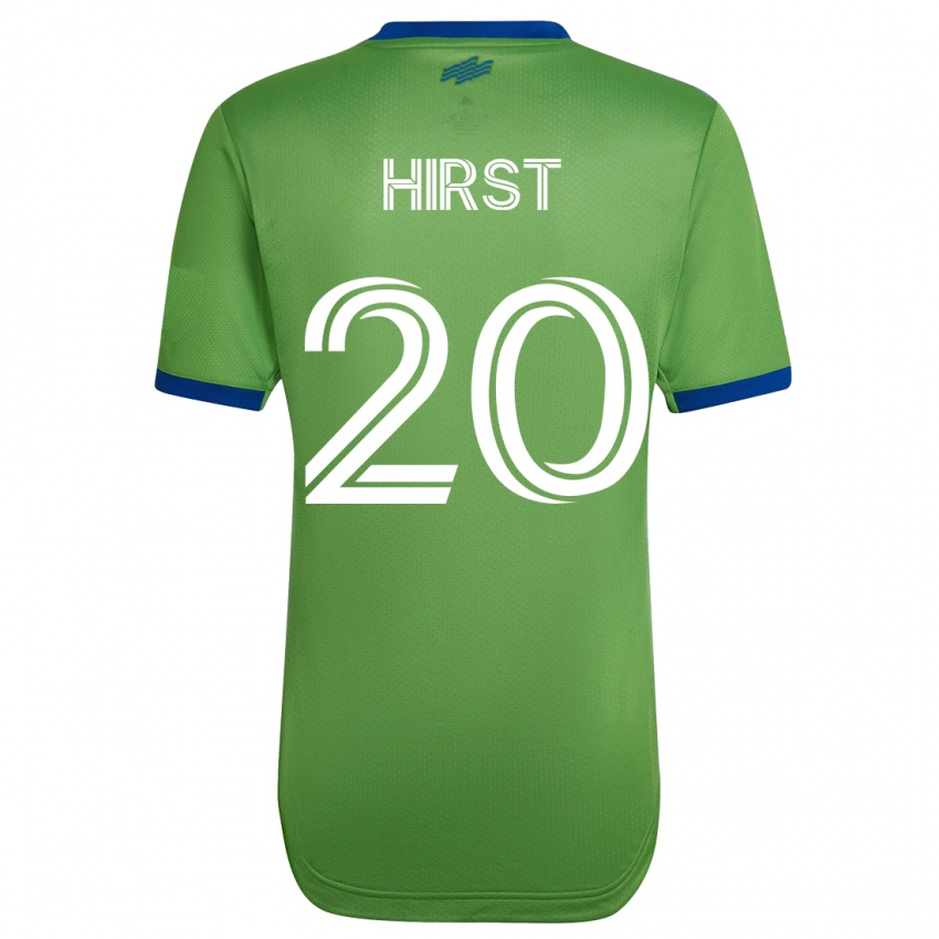 Mujer Camiseta Sophie Hirst #20 Verde 1ª Equipación 2023/24 La Camisa Chile