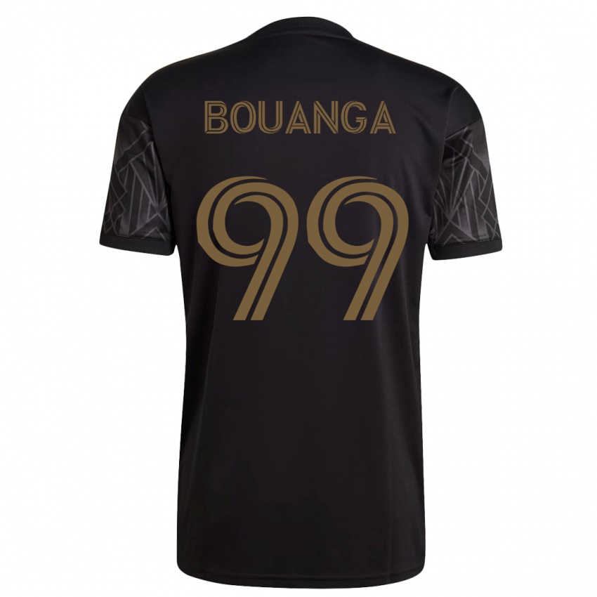 Mujer Camiseta Denis Bouanga #99 Negro 1ª Equipación 2023/24 La Camisa Chile