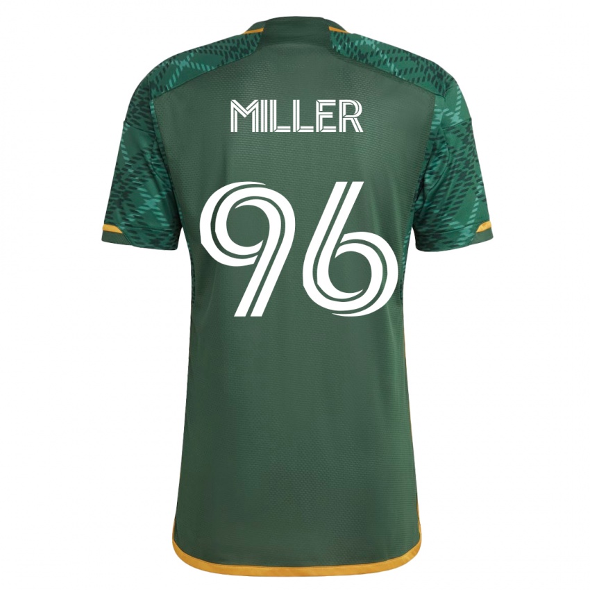 Mujer Camiseta Carver Miller #96 Verde 1ª Equipación 2023/24 La Camisa Chile