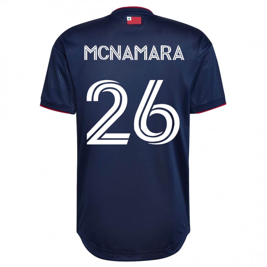 Mujer Camiseta Tommy Mcnamara #26 Armada 1ª Equipación 2023/24 La Camisa Chile