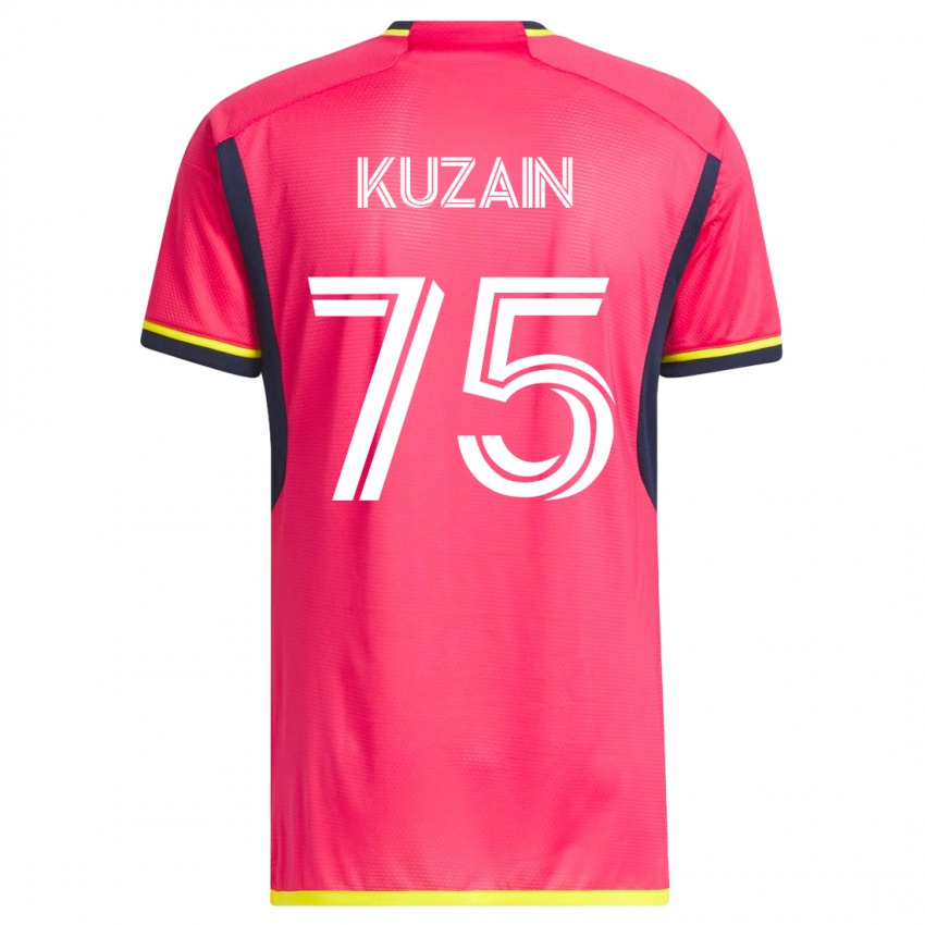 Mujer Camiseta Wan Kuzain #75 Rosa 1ª Equipación 2023/24 La Camisa Chile