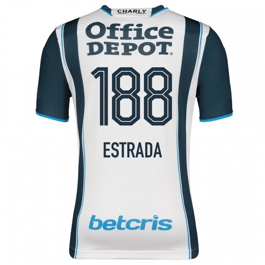 Mujer Camiseta Ángel Estrada #188 Armada 1ª Equipación 2023/24 La Camisa Chile