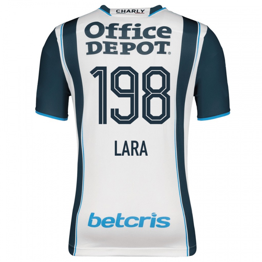 Mujer Camiseta Jesús Lara #198 Armada 1ª Equipación 2023/24 La Camisa Chile