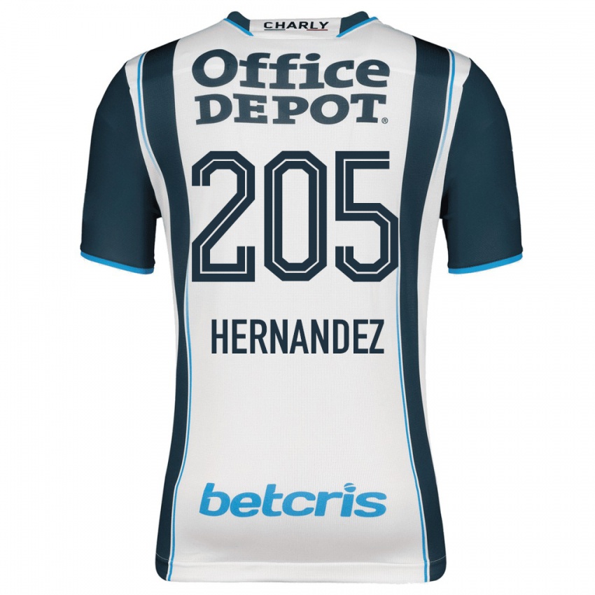 Mujer Camiseta Sergio Hernández #205 Armada 1ª Equipación 2023/24 La Camisa Chile