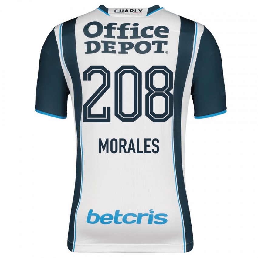Mujer Camiseta Erik Morales #208 Armada 1ª Equipación 2023/24 La Camisa Chile