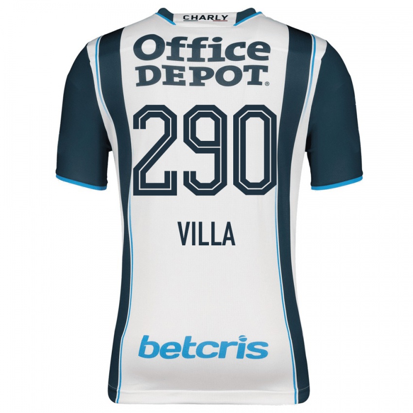 Mujer Camiseta Adrián Villa #290 Armada 1ª Equipación 2023/24 La Camisa Chile