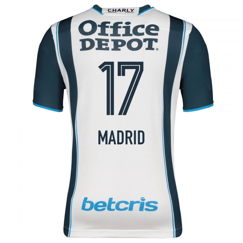 Mujer Camiseta Yanín Madrid #17 Armada 1ª Equipación 2023/24 La Camisa Chile